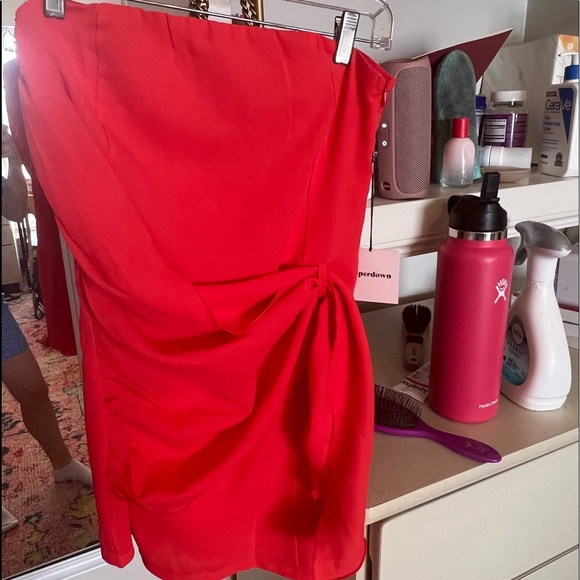 Nwt Superdown Andria Strapless Mini 